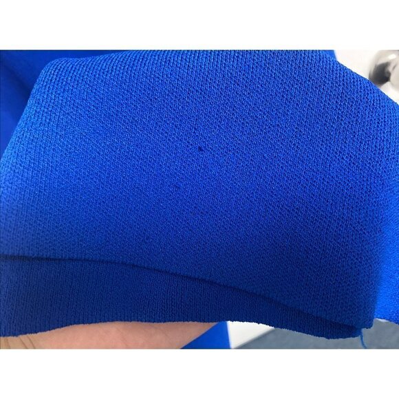 RACHEL ROY Women's Eternal Blue Cutout-Back Sheath Midi Sweater Dress Size L - Picture 6 of 7